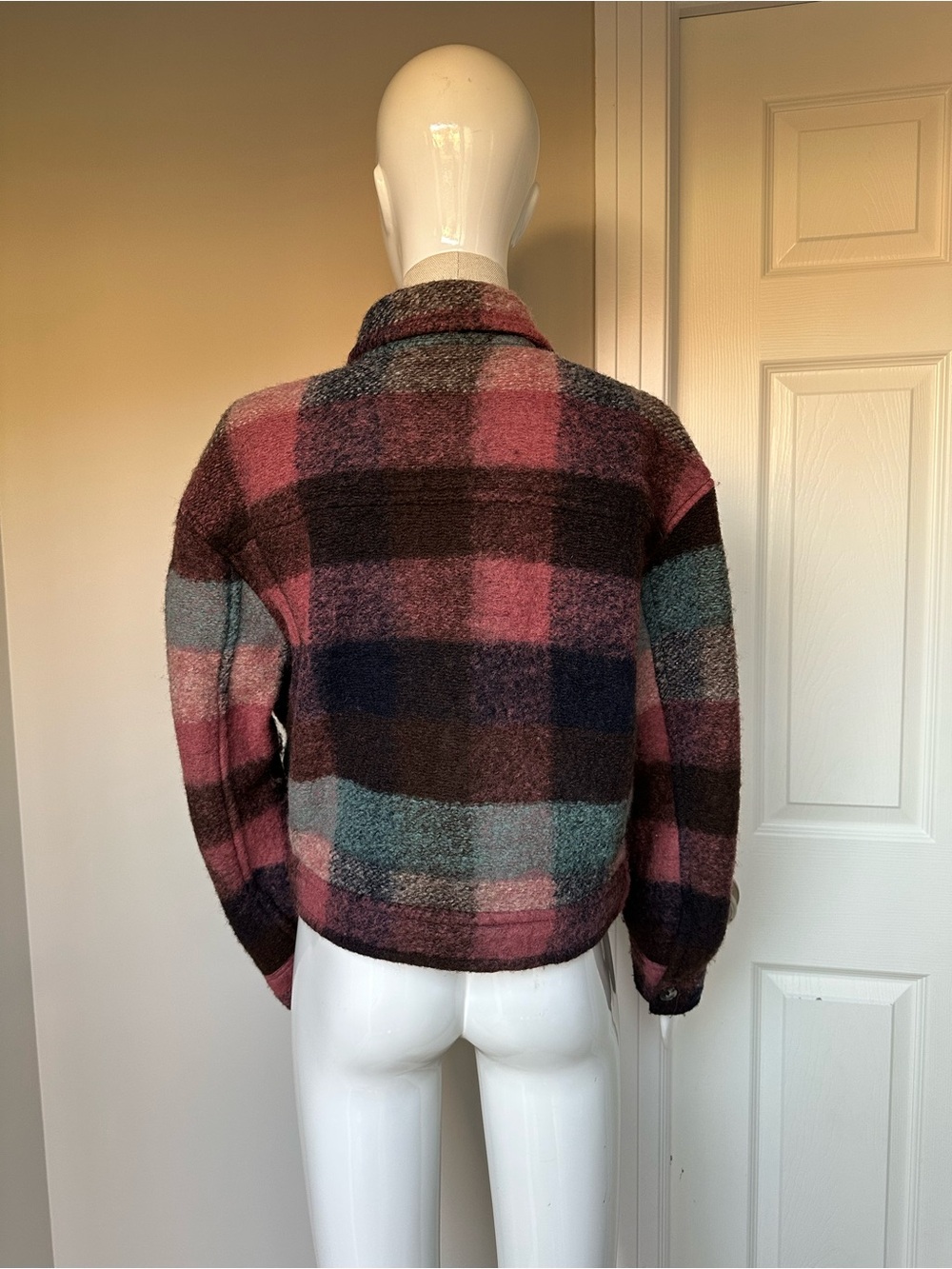 Aritzia autumn short jacket 70% Italian wool size M - Picture 5 of 12